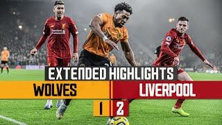 Traore and Jimenez combine again  Wolves 12 Liverpool  Extended Highlights [upl. by Ahsienek]