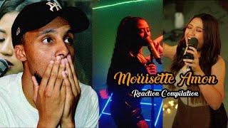 My Journey to Reacting to Morissette Amon Music Reaction Compilation [upl. by Charline]