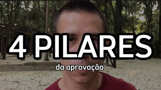 OS 4 PILARES PRA SER APROVADO NA PMPR [upl. by Llenrahs]