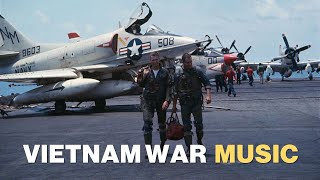 Vietnam War Music  Rock Classics Playlist [upl. by Hutchison]