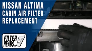 How to Replace Cabin Air Filter 2023 Nissan Altima AQ1290 [upl. by Acinod]