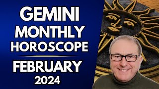 Gemini Horoscope February 2024  The Desire for Knowledge Education amp Adventure Grip You [upl. by Atiuqehc]