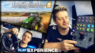 UNBOXING Farm Sim Lenkrad von Logitech für den LS19 Giants  Saitek [upl. by Fowle675]