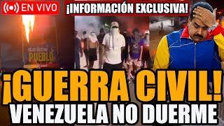 🔴URGENTE EXPLOTÓ GUERRA CIVIL EN VENEZUELA EN PLENA MADRUGADA 🔥MADURO ASUSTADO🔥  FRAN FIJAP [upl. by Acnayb]