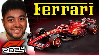 Ferrari F1 2024 Car Launch SF24 Livery Reveal  F1 2024 Car Launch LIVE [upl. by Anuaik]