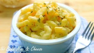 No Bake Mac and Cheese  4 Basic Ingredients [upl. by Netfa349]