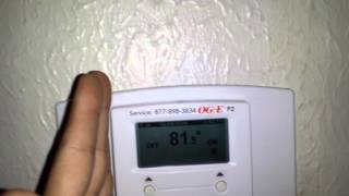 9OGE OGampE energate SmartTemp Thermostat Smarthours Breaking my HVAC energate [upl. by Akin]