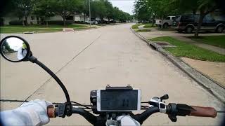 2018 RADROVER ELECTRIC FAT RAD POWER BIKE 49 Speed Test JamesBondJB007 [upl. by Mackler]