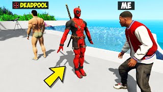 I Stole DEADPOOLS SUIT From DEADPOOL in GTA 5 [upl. by Koller]