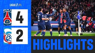 Le PSG SIMPOSE contre Strasbourg  8ème journée  Ligue 1 McDonalds 2425 [upl. by Norahc]