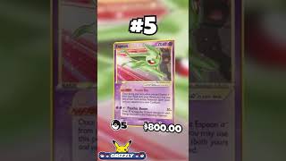 Top 10 Shiny Pokemon Cards [upl. by Ebsen]