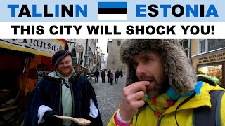 A tour of TALLINN Estonia  My Favourite City in the World [upl. by Norbel657]