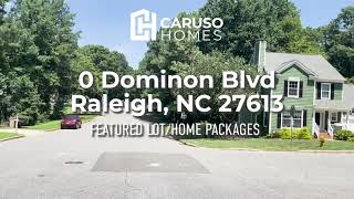 Featured LotHome Package  0 Dominion Rd Raleigh NC 27613 [upl. by Nnylylloh]