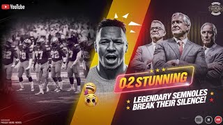 FSUs Stunning 02 Collapse Legendary Seminoles Break Their Silence [upl. by Hauhsoj650]