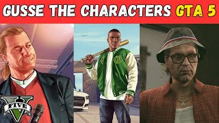 Guess the GTA Character Can You Name Them All [upl. by Eenimod]