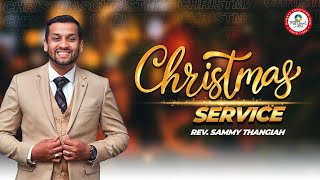 Christmas Service  1030am  English  Pas Sammy Thangiah  Rev Prakash  FGAG CHURCH [upl. by Eirised244]