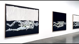 Georg Baselitz quotThe Painter in His Bedquot Gagosian Gallery in NY 2023 [upl. by Woodall]