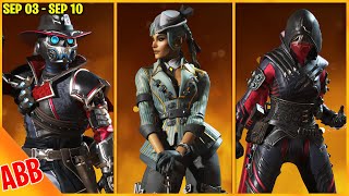 APEX LEGENDS ITEM SHOP TODAY  LOBA amp CAUSTIC RECOLORS BLOOD MOON SKINS SALE [upl. by Eldora483]