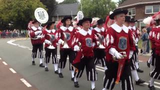 Bloemencorso Lichtenvoorde 2015  Fanfaren und Spielmannszug  Altenstadt Duitsland [upl. by Kassie169]