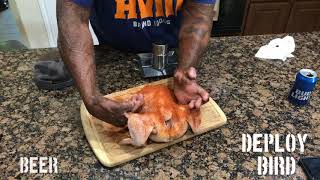 Mango Habanero Beer Can Chicken Ft crispy11b [upl. by Mathews]