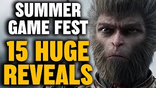 15 HUGE Summer Game Fest Announcements You Likely Missed [upl. by Notlrak]