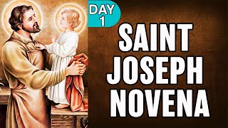 Novena to St Joseph Day 1  St Joseph Novena  Never Fails [upl. by Gayn]