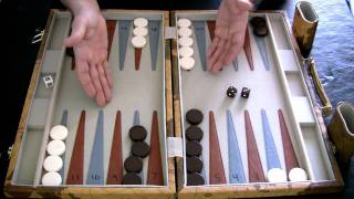 Beginner Backgammon Tutorial  2  How to Move the Checkers [upl. by Jelsma]