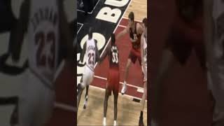 Michael Jordan HUMILIATES Dikembe Mutombo IN YOUR FACE [upl. by Franza]