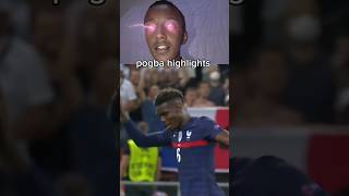 Pogba highlights 💀 trending football epic respect messi ronaldo soccer neymar skills [upl. by Arahsit]