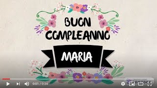 Tanti auguri di buon compleanno Maria [upl. by Mendive]