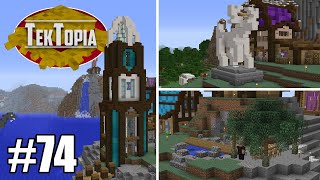 TekTopia 74  The Final Builds Minecraft Villager Mod [upl. by Ian599]