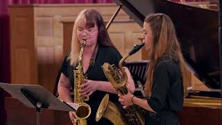 Saxophone Duet Sancho  Three Country Dances for Alto amp Bari Saxes arr Althea TalbotHoward [upl. by Dibrin]