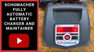 Schumacher Fully Automatic Battery Charger and Maintainer [upl. by Siroved]