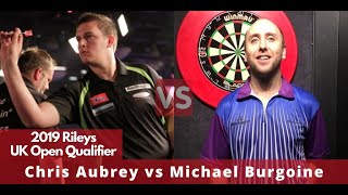 Rileys Victoria 2019 UK Open Final Q1  Chris Aubrey Vs Michael Burgoine [upl. by Wernick]