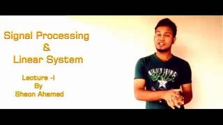 Lecture 1Bengali  what is signal By Shaon Ahamed EEE Hstu [upl. by Enialahs]