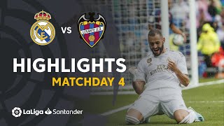 Highlights Real Madrid vs Levante UD 32 [upl. by Imogen]