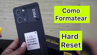 POCO X5 PRO  COMO FORMATEAR  restaurar de fabrica modo recovery [upl. by Bernice]