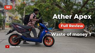 Ather Apex Full Review Is This ₹2 Lakh Electric Scooter Worth the Premium Better than Ather 450X [upl. by Roon]