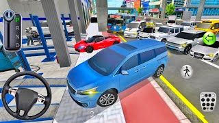 New Old KIA Carnival MPV Car In Auto Repair Shop  3d driving Class android  gameplay cargame [upl. by Keverian]