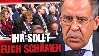 UNFASSBAR🚨Russischer Außenminister STÜRMT NATO GIPFEL [upl. by Dorothee]