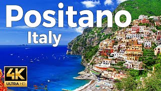 Positano Italy Walking Tour 4k Ultra HD 60fps  With Captions [upl. by Lalita]