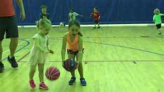 YMCA PreK Basketball Practice [upl. by Corbin]