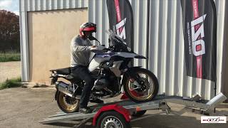 OZIconcept en action avec une BMW GS 1250 [upl. by Eicnahc]