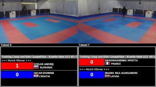 KARATE 1 WKF YOUTH CUP 2017  Tatami 6amp7  Day 1 [upl. by Rollins172]