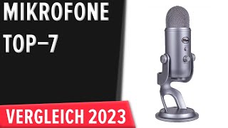 TOP–7 Die besten Mikro­fone für Gaming Youtube Streaming amp Podcasts Test amp Vergleich 2023 [upl. by Ecirtel]