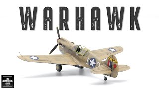 P40 WARHAWK  AIRCRAFT MODEL KIT FULL BUILD  SPECIAL HOBBY 172 SCALE [upl. by Janyte]