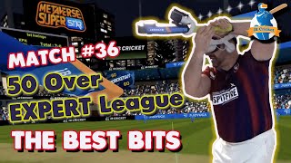 VR Cricket Expert League Match 36 Highlights  All the best shots and wickets [upl. by Harhay]