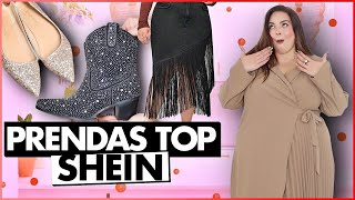 Haul SHEIN CURVE ¡Prendas lowcost que son LA CAÑA para tu armario de Invierno  Pretty and Olé [upl. by Nievelt]