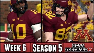 NCAA Football 14 Dynasty Week 6 vs Purdue Season 5 [upl. by Jedthus357]