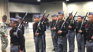 RMA Drill Team at 2016 Army JROTC National Drill Championship [upl. by Mairam252]